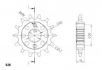 Priekinė žvaigždė SUPERSPROX CST-1042:15 15T, 520