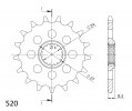 Priekinė žvaigždė SUPERSPROX CST-1423:15 15T, 520