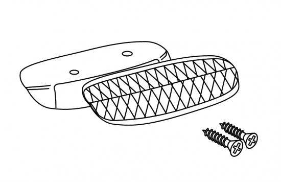 Atšvaitas SHAD for  ATV110/ATV80 skirtas ATV POLARIS Magnum 500 4x4