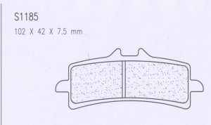 Stabdžių trinkelės CL BRAKES A3