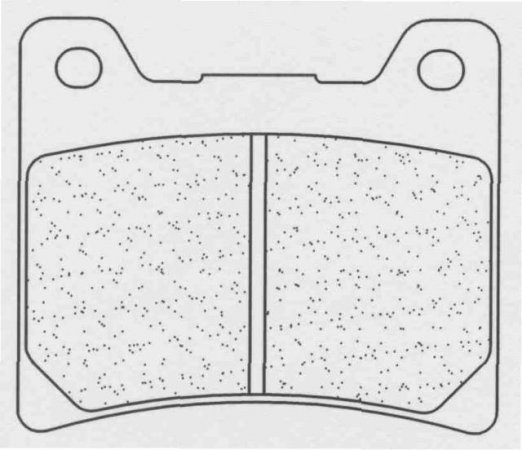 Stabdžių trinkelės CL BRAKES RX3 skirtas YAMAHA YZF 1000 R Thunderace (1996-2001)