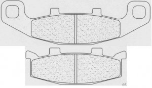 Stabdžių trinkelės CL BRAKES RX3