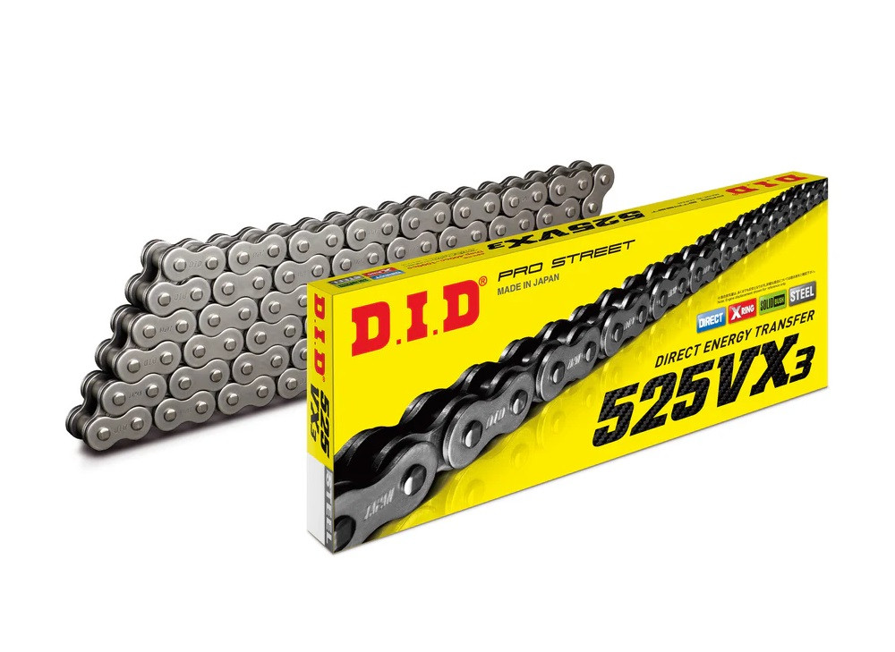 VX series X-Ring chain D.I.D Chain 525VX3 , 108 narelių ilgio