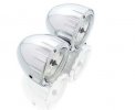 Light CUSTOMACCES FD0002J TWIN inox 90MM DE DIAM.3 1/2