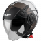 JET helmet AXXIS METRO ABS metro b2 gloss grey , L dydžio