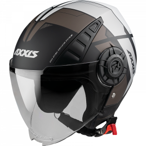 JET helmet AXXIS METRO ABS metro b2 gloss grey , L dydžio