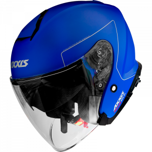 JET helmet AXXIS MIRAGE SV ABS solid a7 matt blue , XS dydžio