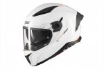 FULL FACE helmet AXXIS PANTHER SV solid a0 gloss white , XS dydžio