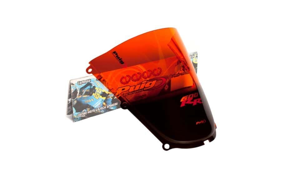 Windscreen PUIG 2058T RACING , oranžinės spalvos