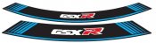 Ratlankio lipdukas PUIG 5525A GSXR , mėlynos spalvos set of 8 rim strips