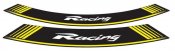 Ratlankio lipdukas PUIG 5531G RACING , geltonos spalvos set of 8 rim strips