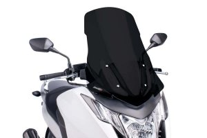 Windshield PUIG 6035N V-TECH LINE TOURING , juodos spalvos