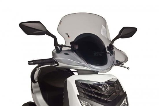 Windshield PUIG CITY TOURING smoke skirtas SUZUKI GSX-R 1000