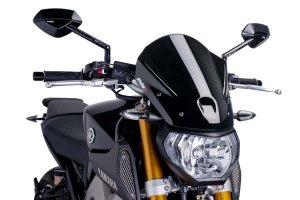 Windshield PUIG 6861N NEW. GEN TOURING , juodos spalvos