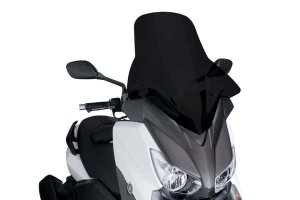 Windshield PUIG 6874N V-TECH LINE TOURING , juodos spalvos