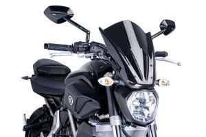 Windshield PUIG 7016N NEW. GEN TOURING , juodos spalvos