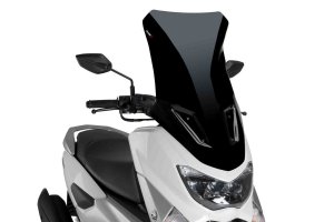 Windshield PUIG 8121N V-TECH LINE TOURING , juodos spalvos