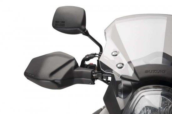 Rankų apsaugos PUIG 8950J MOTORCYCLE matinė juoda