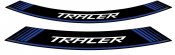 Ratlankio lipdukas PUIG 9293A TRACER , mėlynos spalvos set of 8 rim strips