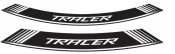 Ratlankio lipdukas PUIG 9293B TRACER , baltos spalvos set of 8 rim strips