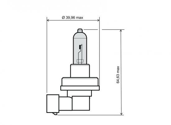 Lamp RMS 246510081 H11 12V 55W