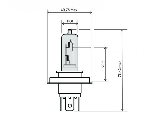 Lamp RMS 246510182 HS1 12V 35/35W