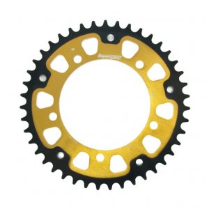 Rear sprocket SUPERSPROX STEALTH , aukso spalvos 43T, 520