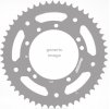 Rear sprocket SUPERSPROX RST-457:48-BLK STEALTH , juodos spalvos 48T, 420