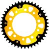 Rear sprocket SUPERSPROX RST-1303:43-GLD STEALTH , aukso spalvos 43T, 520