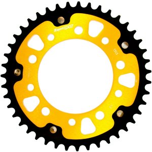 Rear sprocket SUPERSPROX STEALTH , aukso spalvos 43T, 520