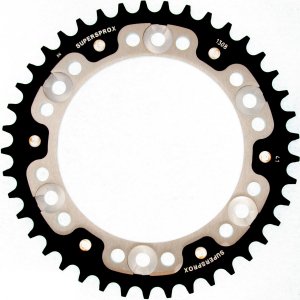 Rear sprocket SUPERSPROX RST-1308:41-SLV STEALTH , sidabrinės spalvos 41T, 520