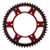 Rear sprocket SUPERSPROX RST-1512:52-RED STEALTH , raudonos spalvos 52T, 520