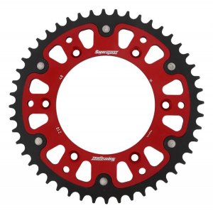 Rear sprocket SUPERSPROX STEALTH , raudonos spalvos 48T, 520