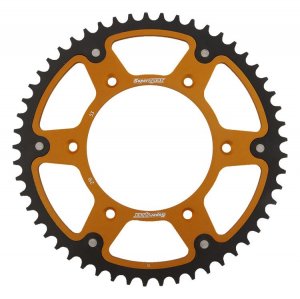 Rear sprocket SUPERSPROX STEALTH , aukso spalvos 53T, 520