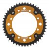 Rear sprocket SUPERSPROX RST-455:47-GLD STEALTH , aukso spalvos 47T, 420