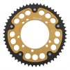 Rear sprocket SUPERSPROX RST-457:54-GLD STEALTH , aukso spalvos 54T, 420