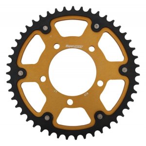 Rear sprocket SUPERSPROX STEALTH , aukso spalvos 47T, 530