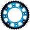 Rear sprocket SUPERSPROX STEALTH , mėlynos spalvos 50T, 428