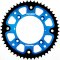 Rear sprocket SUPERSPROX STEALTH , mėlynos spalvos 51T, 428