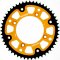 Rear sprocket SUPERSPROX STEALTH , aukso spalvos 51T, 428