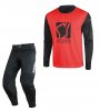 Set of MX pants and MX jersey YOKO TRE+SCRAMBLE black; black/red 32 (M)