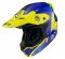 MX helmet AXXIS WOLF ABS star track c17 blue matt blue , S dydžio