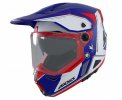 Dualsport helmet AXXIS WOLF DS roadrunner c7 matt blue , S dydžio