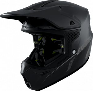 MX helmet AXXIS WOLF ABS solid black matt , XS dydžio